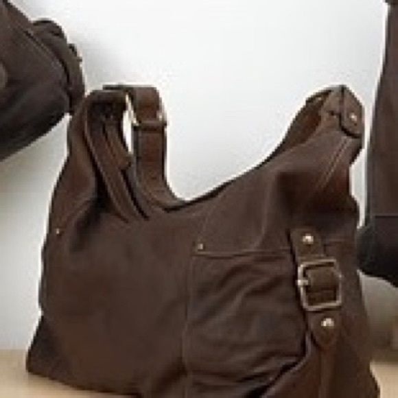Banana Republic Handbags - Banana Republic Ashbury XL Hobo - Umber